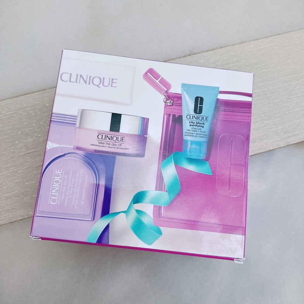 Clinique 5-pc Take It All off Skincare Set/NWB